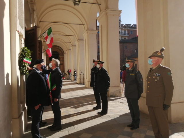 Cerimonie per l'Unità d'Italia, le forze armate e i caduti in guerra