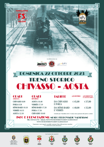 Locandina Chivasso-Aosta 22-10-2023
