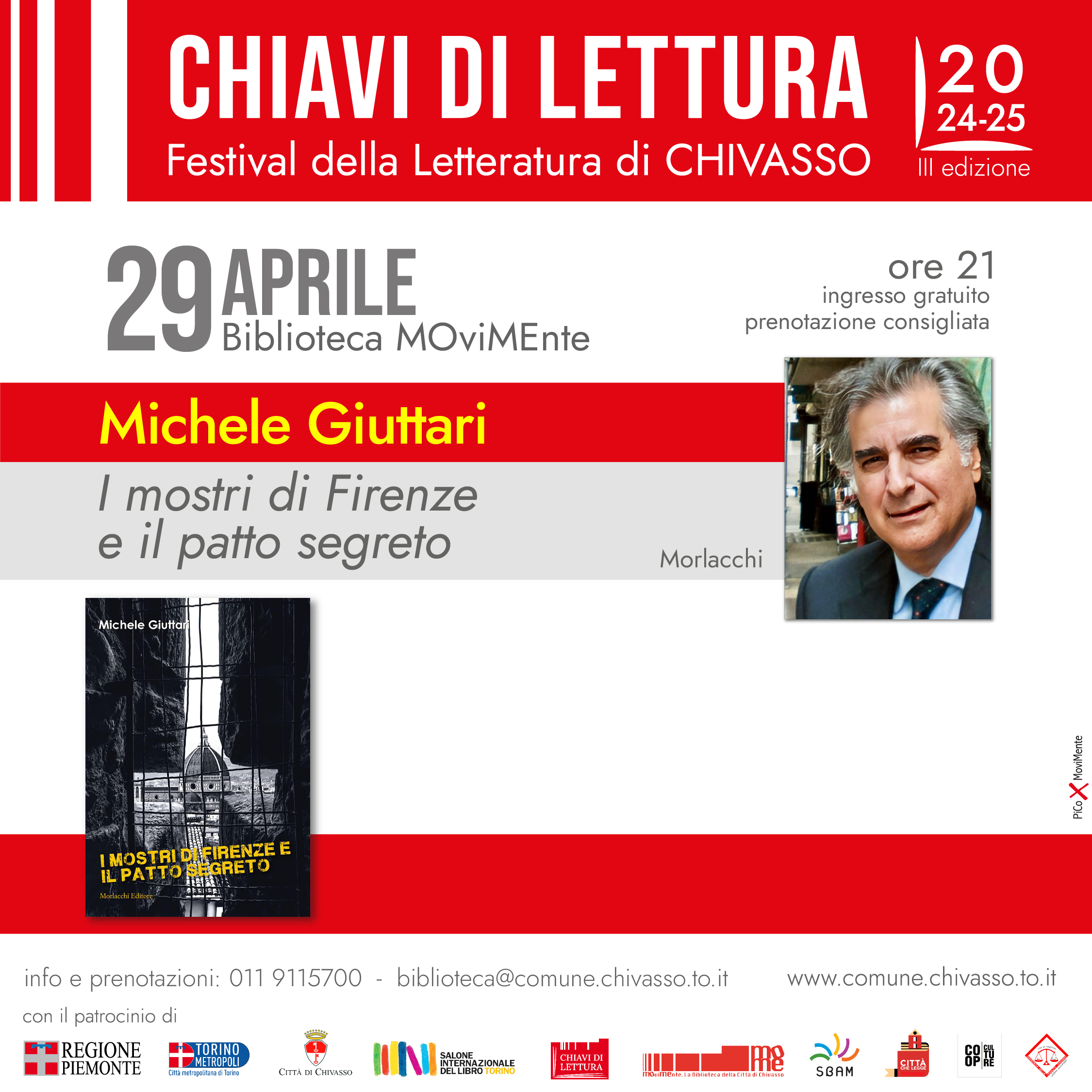 Festival Chiavi di Lettura - Michele Giuttari