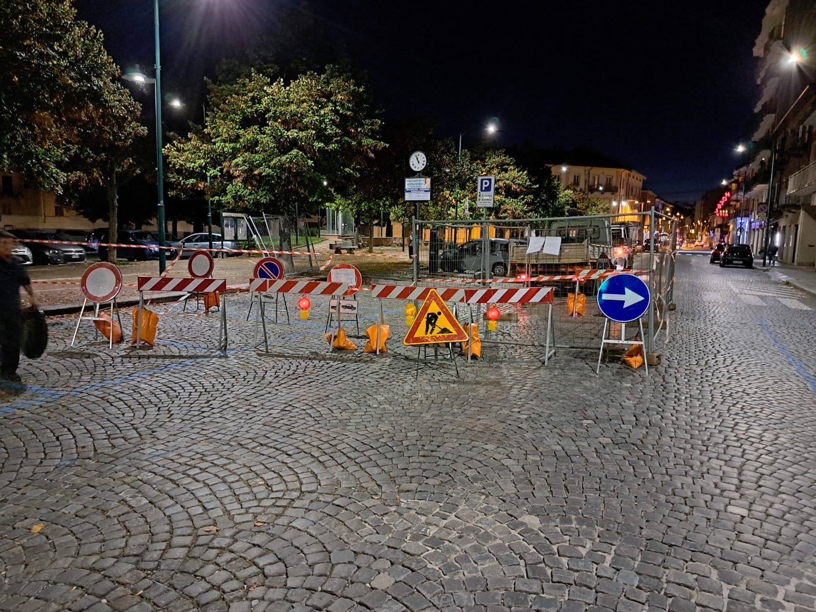 Cedimento stradale in via Torino, un’ordinanza disciplina la nuova viabilità