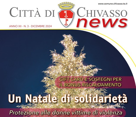 In distribuzione ed on line il nuovo numero di Città di Chivasso News