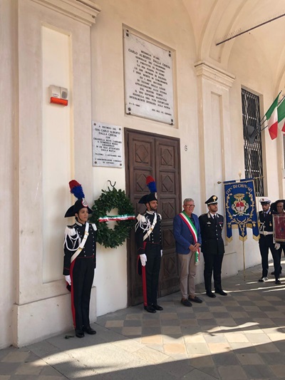 Chivasso ricorda il Generale Dalla Chiesa, la moglie Emanuela Setti Carraro e l'agente Domenico Russo