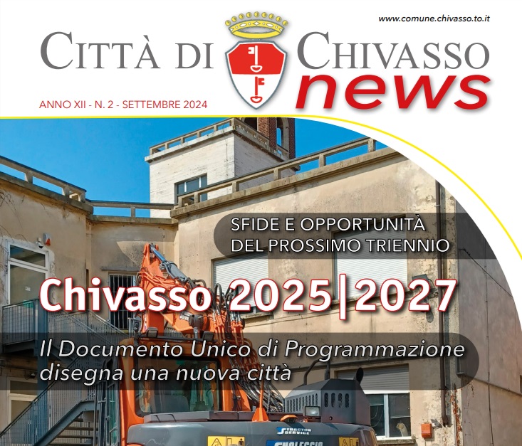 Città di Chivasso News, in distribuzione e on line il numero di settembre