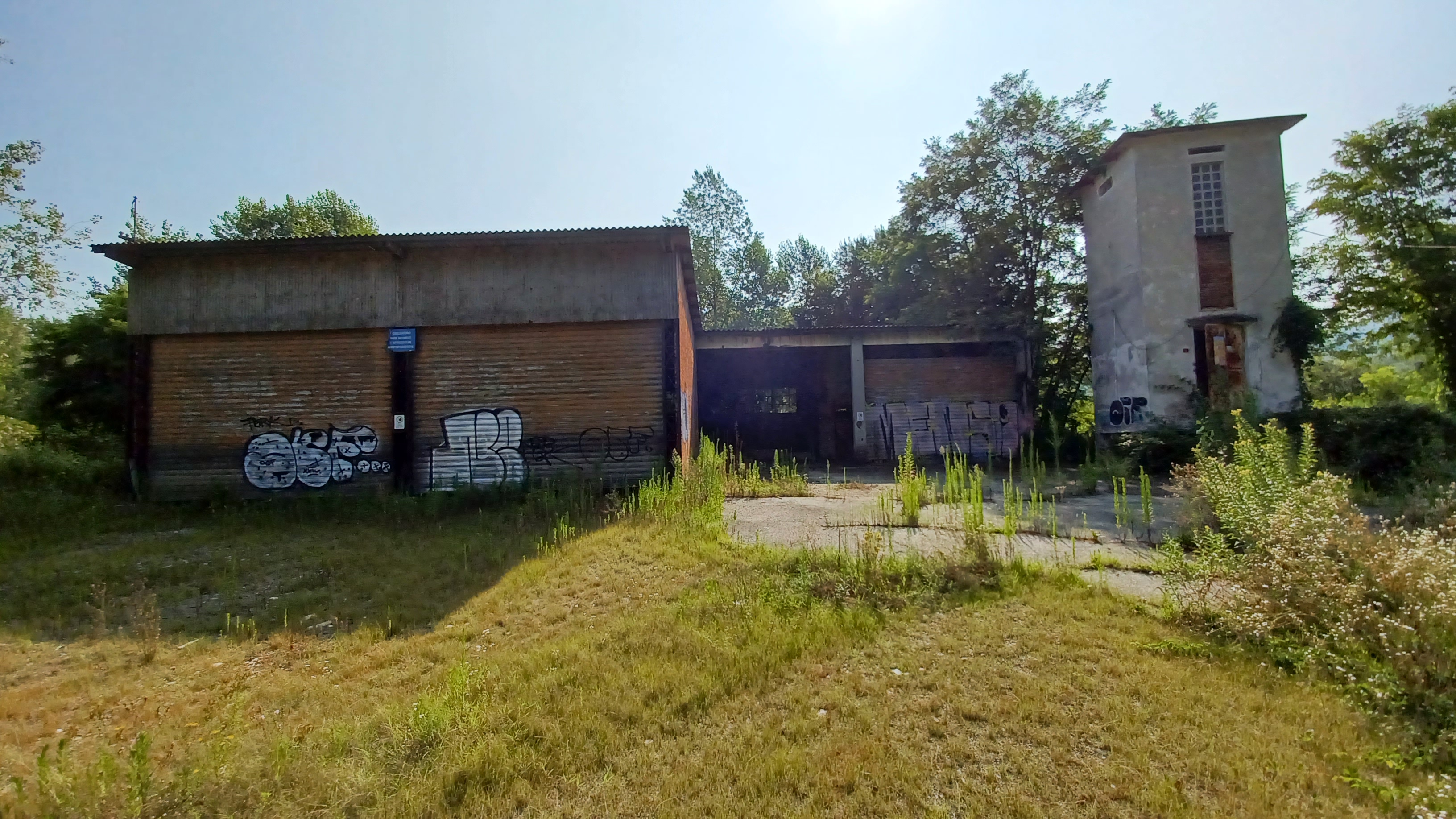 Via libera alla demolizione di vecchi manufatti industriali nel Parco del Sabiuné