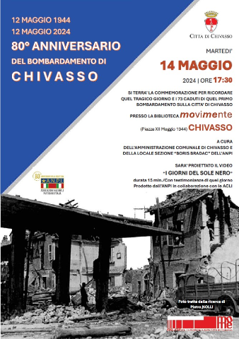 80° Anniversario del bombardamento di Chivasso