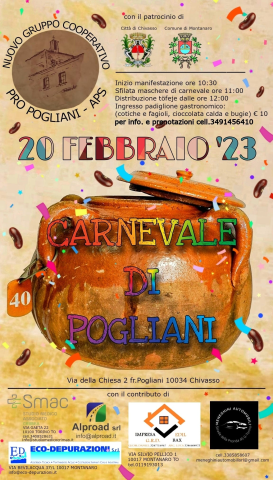Carnevale in frazione Pogliani