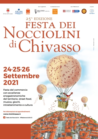 Festa dei Nocciolini di Chivasso dal 24 al 26 settembre