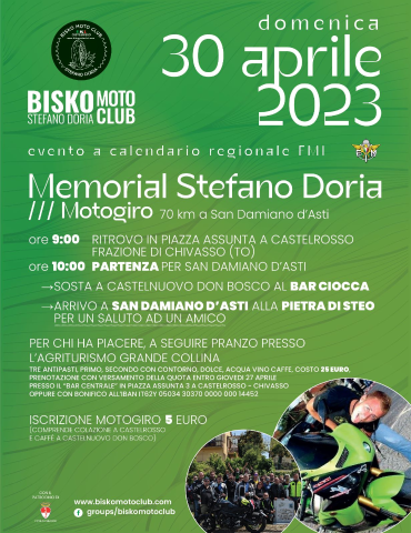Memorial Doria 2023