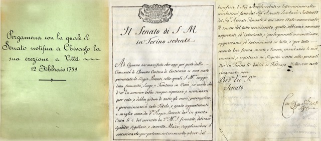 pergamena-con-la-quale-il-senato-notifica-la-nomina-a-citta-di-chivasso-12-febbraio-1759